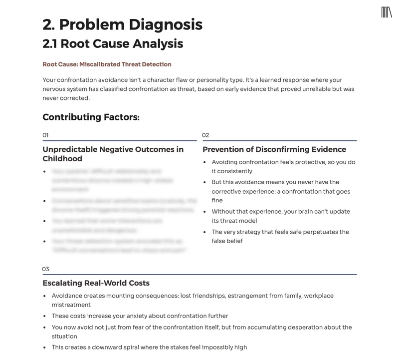 Sample playbook, redacted: Contributing Factors